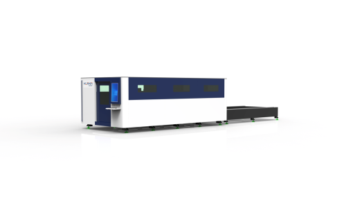 Closed exchange table laser cutting machine-12KW